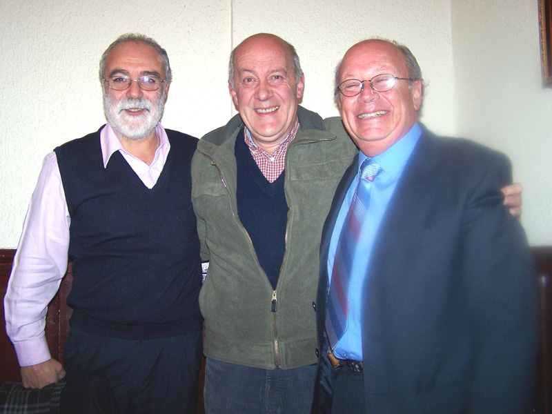 Luis Durn, Ubaldo Ravera, Gonzalo Mujica