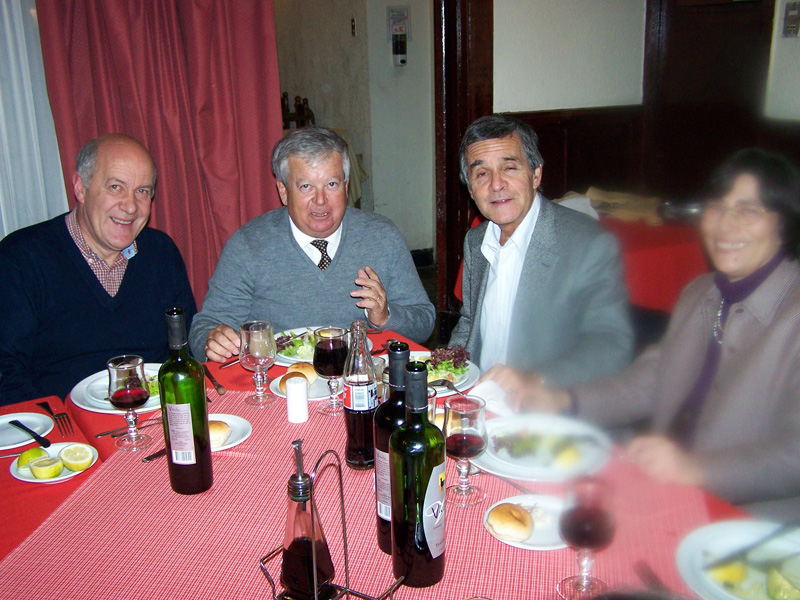 Ubaldo Ravera, Rodrigo Mujica, Eduardo Almarza, Patricia Leges