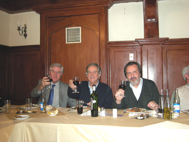 Erwin Hahn, Jorge Greene, Horacio Melndez