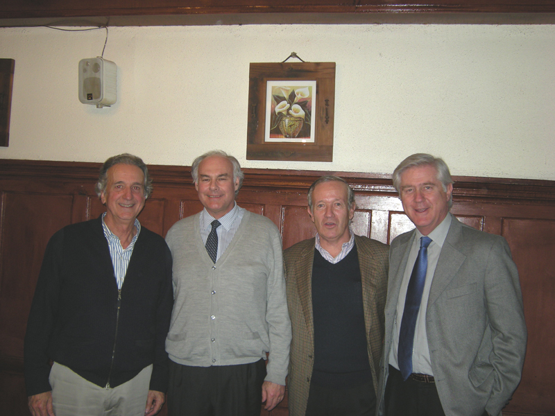 Jorge Greene, Sergio Gallo, Patricio Labra, Erwin Hahn