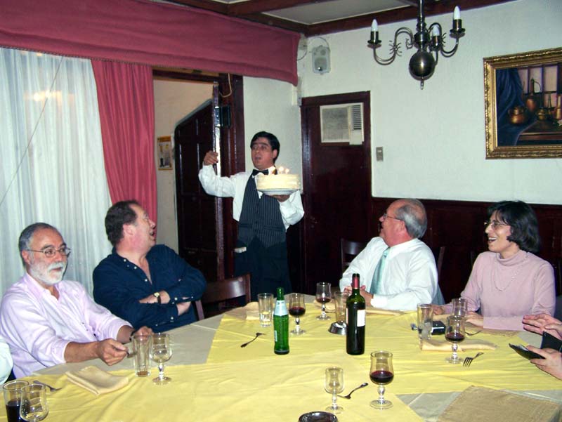 La torta del cumpleaos Lagarto