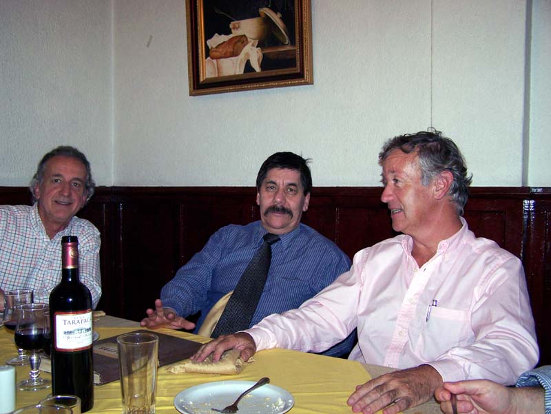Jorge Greene, Jorge Canto, Patricio Labra
