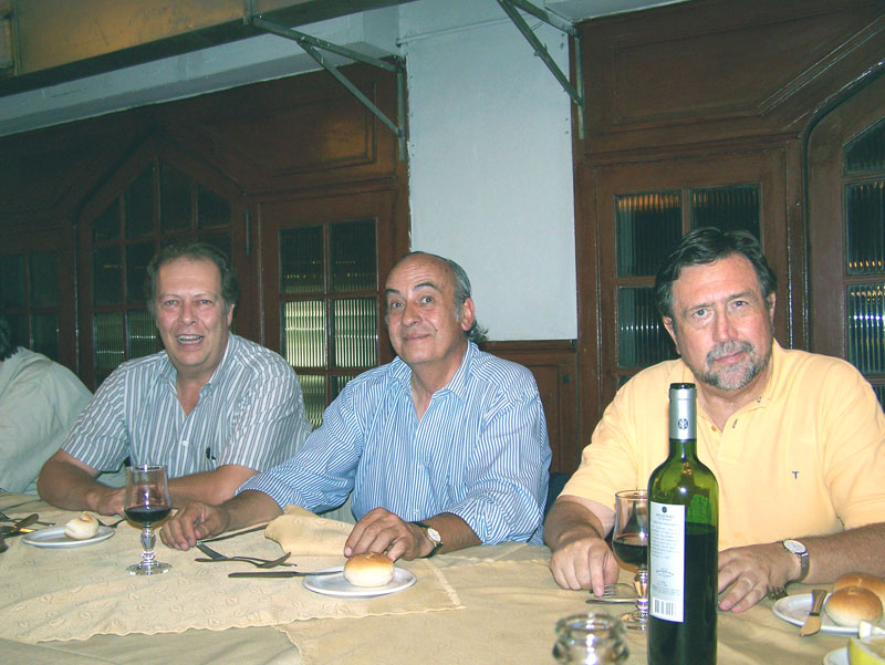 Germn Escudero, Juan Carlos Ibarra, Peter Lowick-Russell