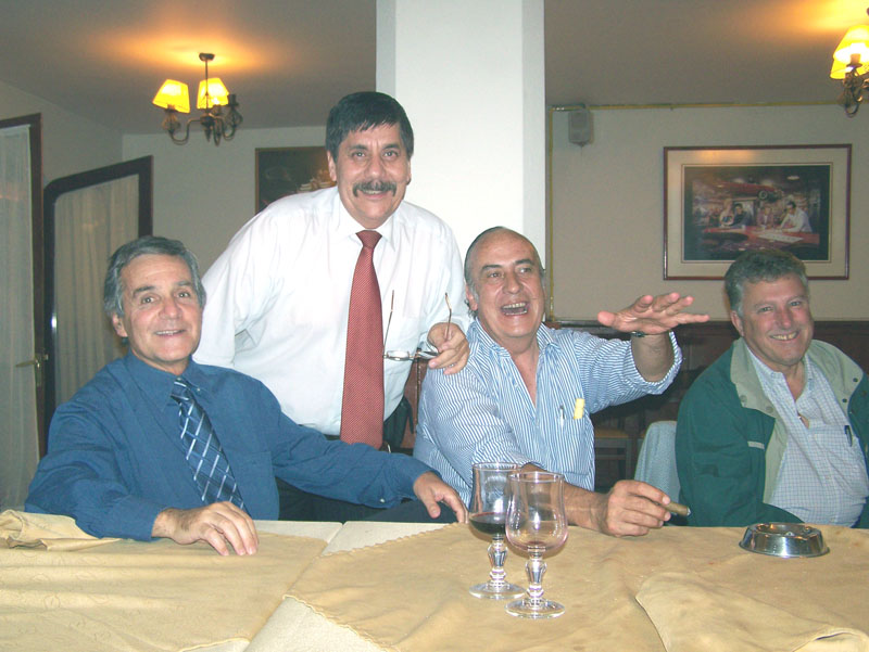 Eduardo Almarza, Jorge Canto, Juan Carlos Ibarra, Sergio Lehued
