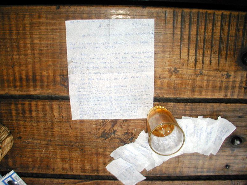 Acta y votos